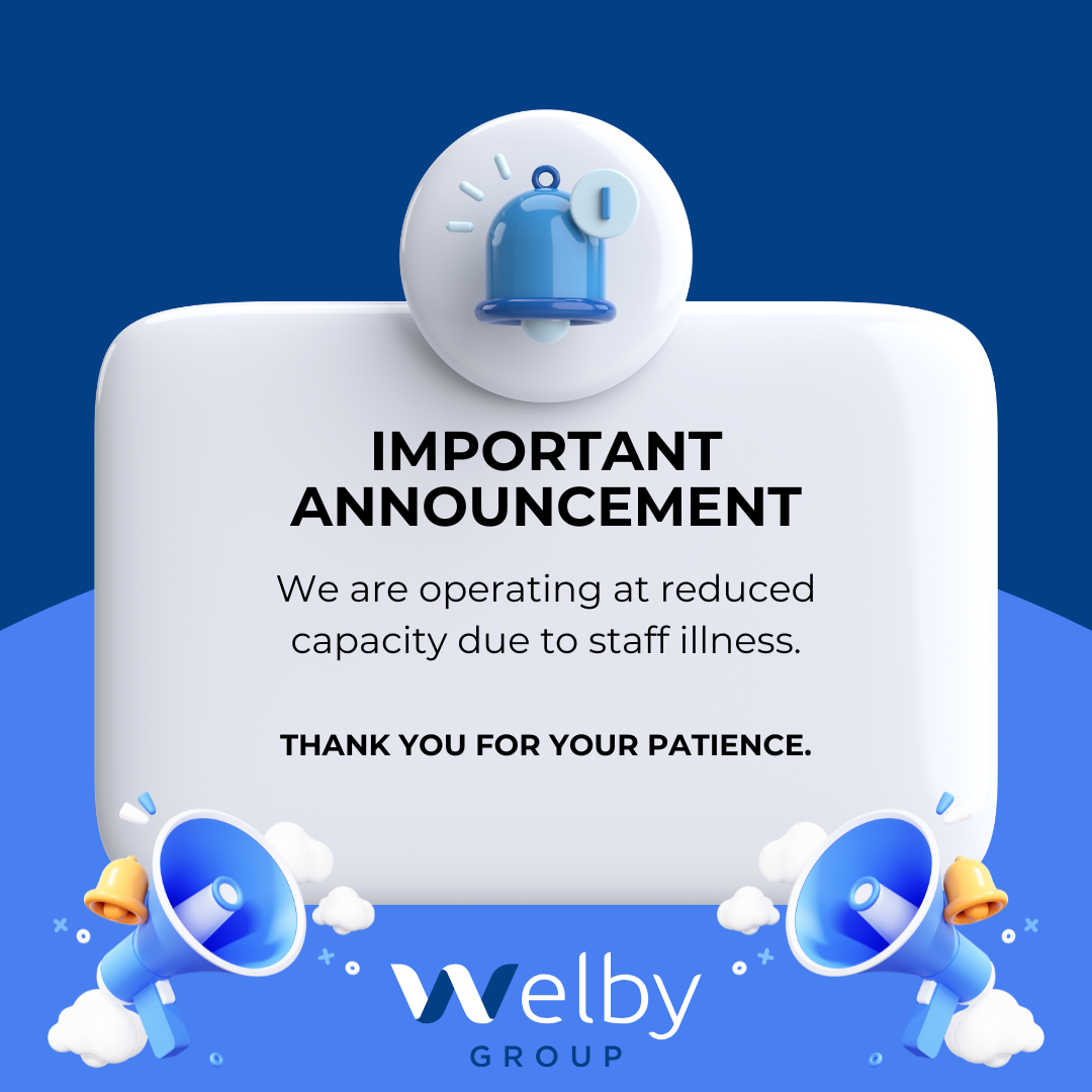 Important Patient Notice – Reduced Capacity